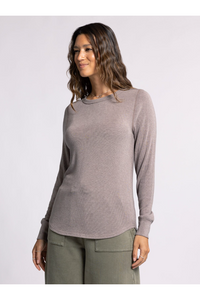 Stacy Top - Driftwood Heather